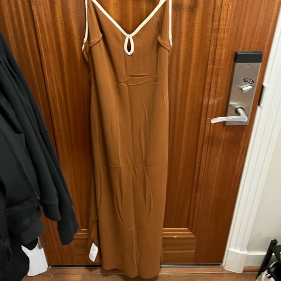 NWT Abercrombie dress, brown sz small - Picture 9 of 10